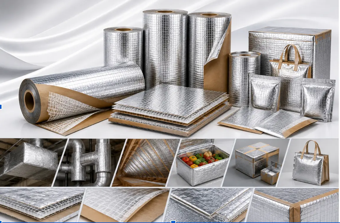 FSK Laminates (Foil-Scrim-Kraft)